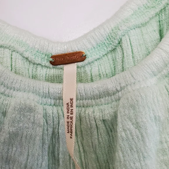NWT Free People Cora Lee Ombre Top Women's Large On/Off Shoulders Tank - Picture 5 of 8